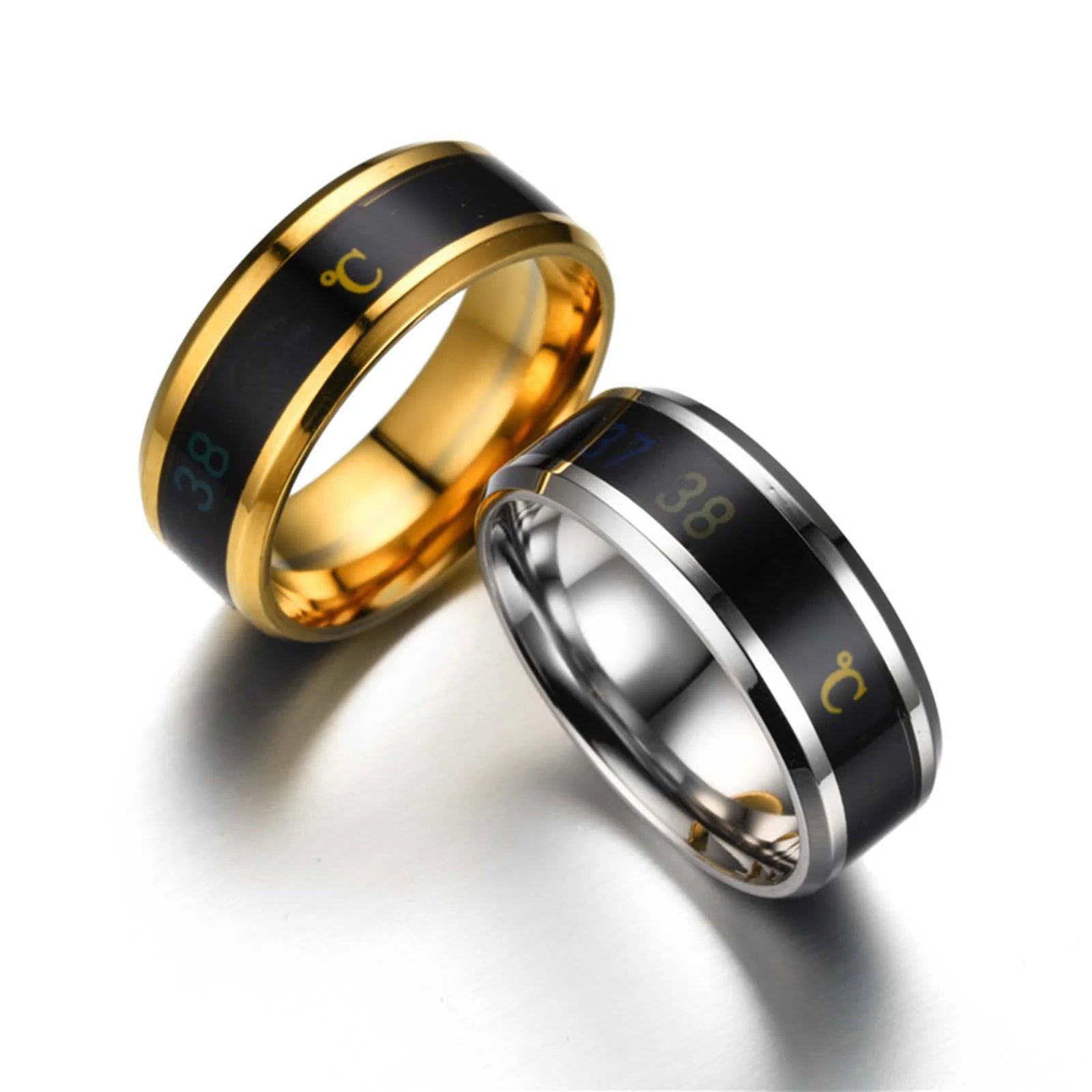 Nfc Mobile Phone Smart Ring Stainless Steel Ring Wireless Radio Frequency Communication Water Resistance Jewelry
